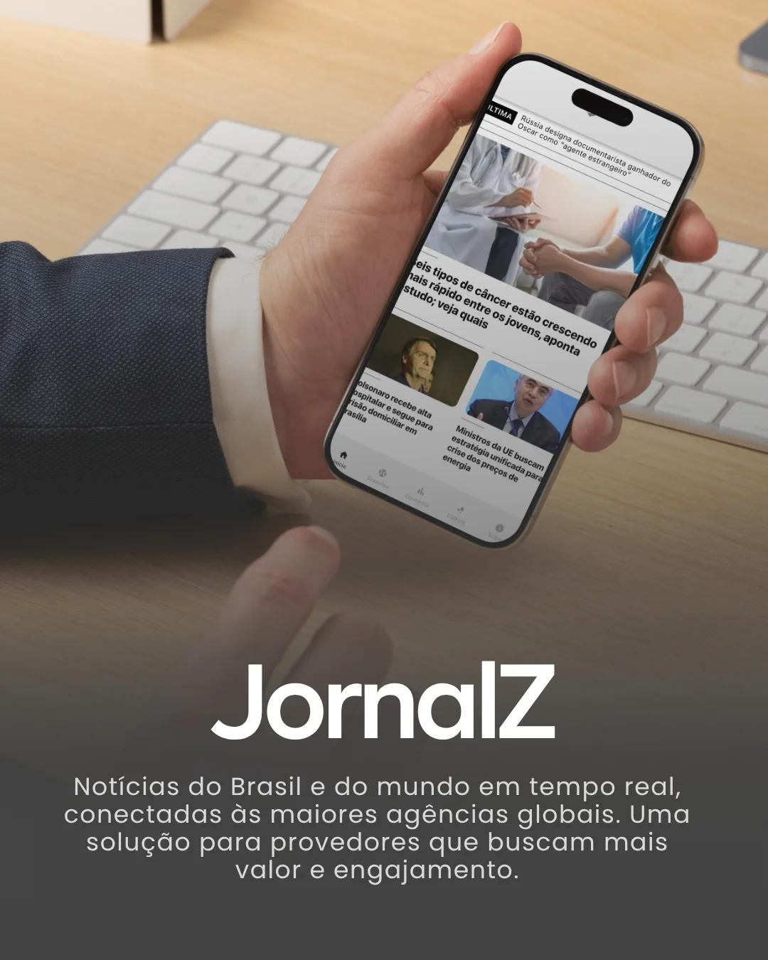 JornalZ em uso